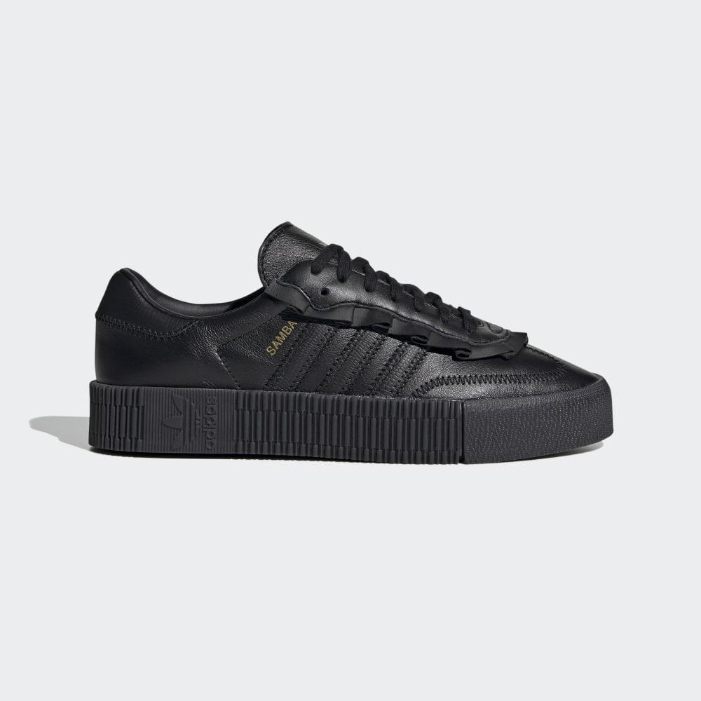Adidas SAMBAROSE Női Originals Cipő Fekete/Arany Metal Akció 329761-KBJ